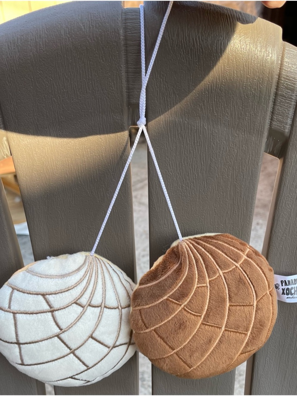 Plush Concha Mexican Bread Accessory